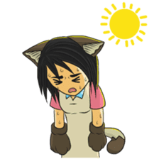 Nikki the Neko Girl sticker #10687534