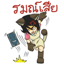 Nikki the Neko Girl sticker #10687538