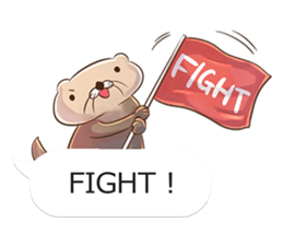 Mr. sea otter in the balloon sticker #10688469