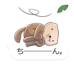 Mr. sea otter in the balloon sticker #10688499