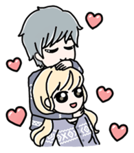 Lovers' Sticker sticker #10688605