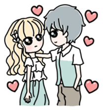 Lovers' Sticker sticker #10688608