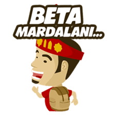 Batak Nauli Language sticker #10689089