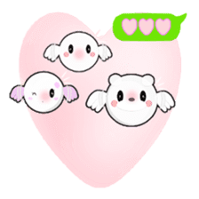 Lovely balloon sticker #10689183