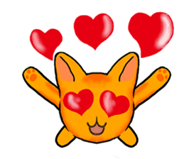 Mango Cat sticker #10689230