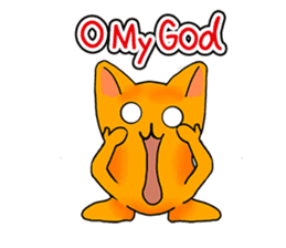 Mango Cat sticker #10689253