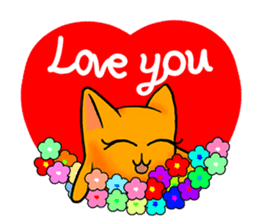 Mango Cat sticker #10689257