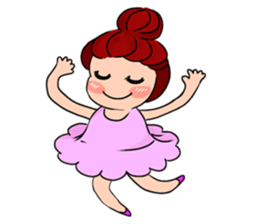 Lovely Children Ballet sticker #10689344