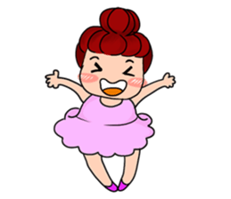 Lovely Children Ballet sticker #10689345
