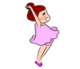 Lovely Children Ballet sticker #10689353