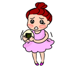 Lovely Children Ballet sticker #10689354