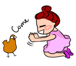 Lovely Children Ballet sticker #10689365