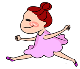 Lovely Children Ballet sticker #10689368