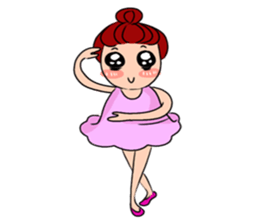 Lovely Children Ballet sticker #10689369