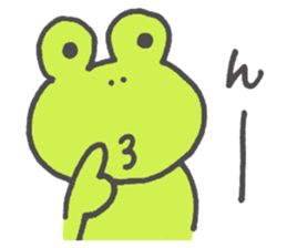 frog part1 sticker #10690495