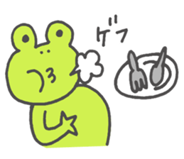 frog part1 sticker #10690501
