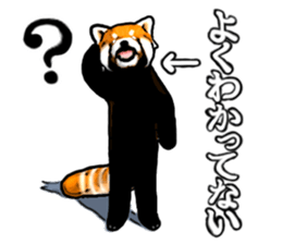 Daily life of the lesser panda sticker #10691371