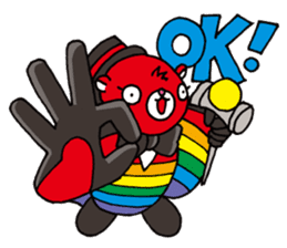 Tobe's Rainbow Pride sticker #10691385