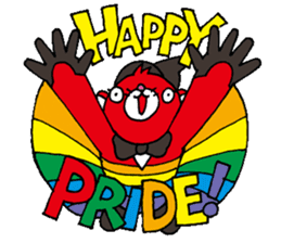 Tobe's Rainbow Pride sticker #10691397