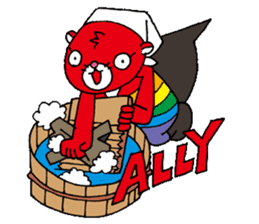 Tobe's Rainbow Pride sticker #10691399