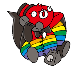 Tobe's Rainbow Pride sticker #10691416