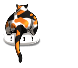 Cats love balloon 4 sticker #10691829