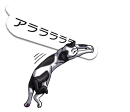 Cats love balloon 4 sticker #10691835