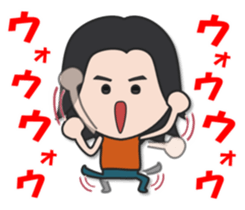 Very powerful woman sticker #10692348