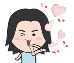 Very powerful woman sticker #10692352