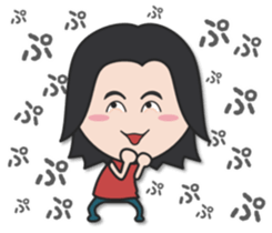 Very powerful woman sticker #10692358