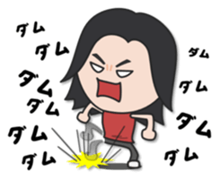 Very powerful woman sticker #10692364