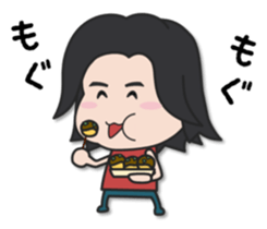 Very powerful woman sticker #10692377