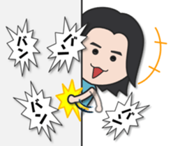 Very powerful woman sticker #10692380