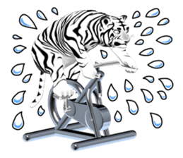 New version : Female Tiger Cub, Torako sticker #10692429