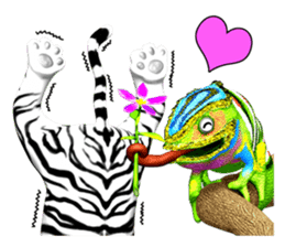 New version : Female Tiger Cub, Torako sticker #10692433