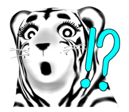 New version : Female Tiger Cub, Torako sticker #10692435