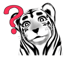 New version : Female Tiger Cub, Torako sticker #10692454