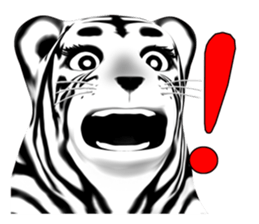 New version : Female Tiger Cub, Torako sticker #10692458