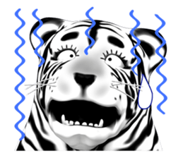 New version : Female Tiger Cub, Torako sticker #10692459