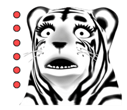 New version : Female Tiger Cub, Torako sticker #10692461