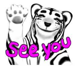 New version : Female Tiger Cub, Torako sticker #10692463