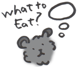 Black Pomeranian "ToraKichi"(om nom nom) sticker #10692464