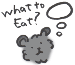 Black Pomeranian "ToraKichi"(om nom nom) sticker #10692464