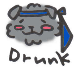 Black Pomeranian "ToraKichi"(om nom nom) sticker #10692467