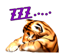 New version : Male Tiger Cub, Torakichi sticker #10692550