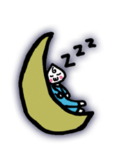 cheek is around sticker #10693590