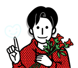 An emoticon boy friend! sticker #10694028