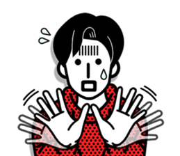 An emoticon boy friend! sticker #10694029