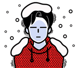 An emoticon boy friend! sticker #10694034