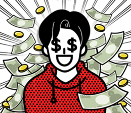 An emoticon boy friend! sticker #10694037